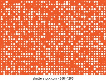 Retro doted background
