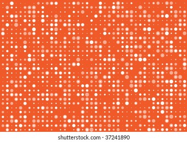 Retro doted  world