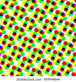 retro dots Halftone vector illustration
