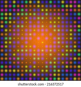 retro dotted background