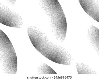Retro dotwork seamless pattern. Abstract decorative vintage texture.