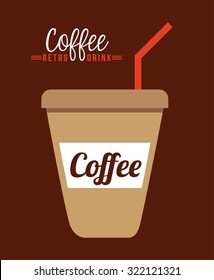retro drinks design, vector illustration eps10 graphic 