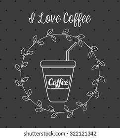 retro drinks design, vector illustration eps10 graphic 