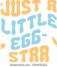 Retro Easter Craft Design. T-shirt Design. Illustration