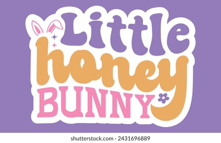 Retro Easter Sticker Bundle, Single Designs
