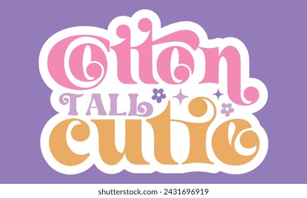 Retro Easter Sticker Bundle, Single Designs