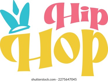 Retro Easter Svg Design, Vector