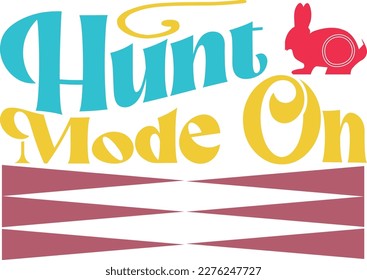 Retro Easter Svg Design, Vector