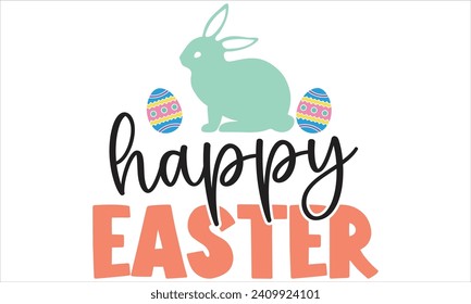 Retro Easter T shirt Design Bundle, Easter Retro Design Template. Easter Design.