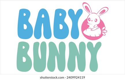 Retro Easter T shirt Design Bundle, Easter Retro Design Template. Easter Design.