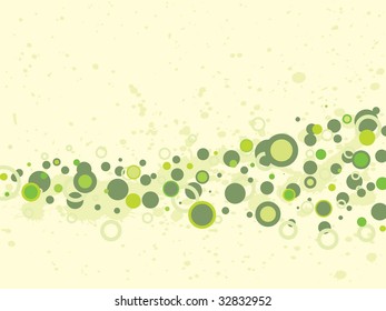 Retro ecology background