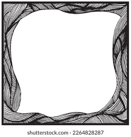 Retro empty comics elements with black halftone shadows on transparent background. Vector illustration, vintage design, pop art style.