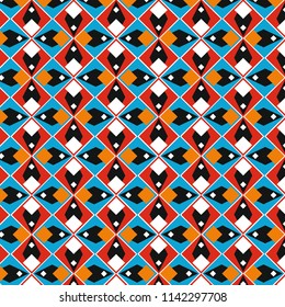 retro ethnic pattern