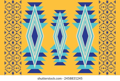 retro ethnic tribal aztec african pattern seamless background for fabric and textile,2d illustration