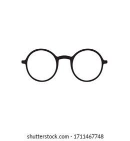 Retro eye glasses icon symbol vector