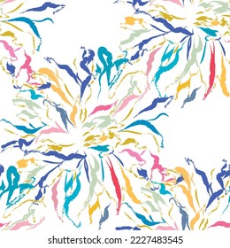 Retro fabric of floral pattern. Suit for ornament, decoration, textile, graphic wallpaper.