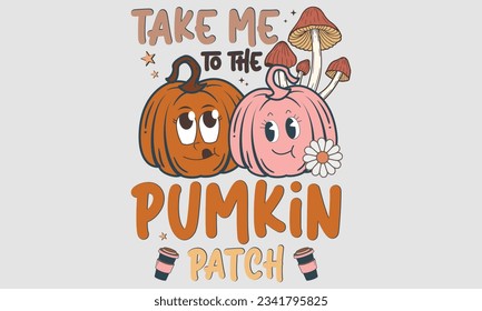 Retro Fall Sublimation Design Bundle 