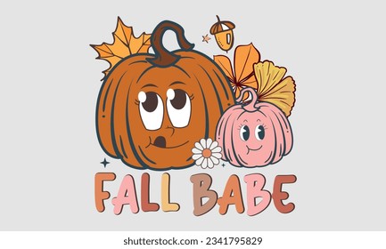 Retro Fall Sublimation Design Bundle 