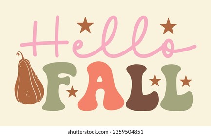 Retro , Fall SVG , Bundle