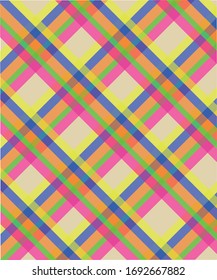 Retro Fancy Plaid Tartan Pattern for shirt printing, fabric, textiles, jacquard patterns and backgrounds