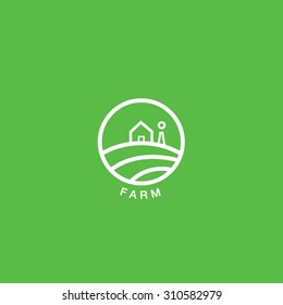 Retro Farm Logo