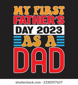 Retro Father's Day Svg Vector Design
