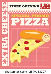 RETRO FFOD POSTER DESIGN WITH VNTAGE STYLE