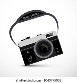 Retro Film or Digital Camera - Vector