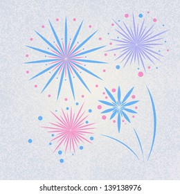 Retro Fireworks