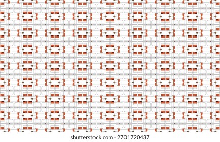 Retro Flat Color HD Geometric Background