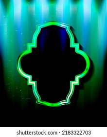 Retro flat illustration with coming soon light retro on light background. Vector illustration design. Magic concept.