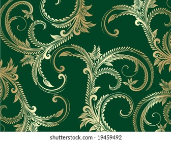 Retro floral background