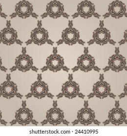 Retro Floral Background