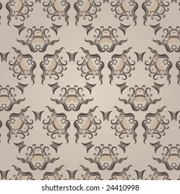 Retro Floral Background