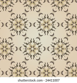 Retro Floral Background