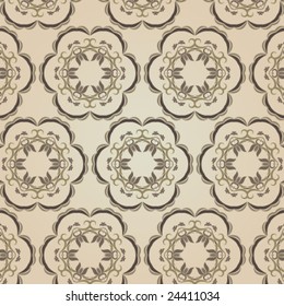 Retro Floral Background