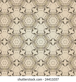 Retro Floral Background