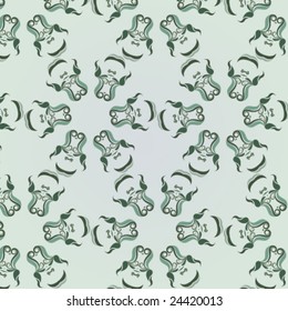 Retro Floral Background