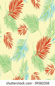 Retro floral background