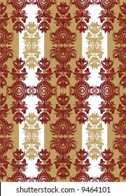 Retro floral background