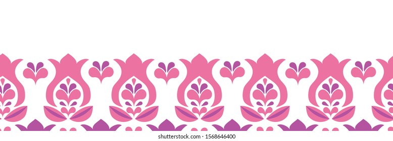 Retro floral bloom vector repeat pattern. Perfect for scrapbooking, wallpaper, stationary, homeware. Seamless print. 