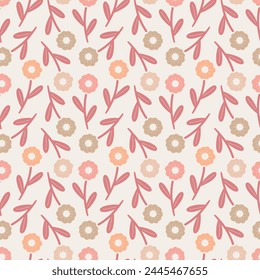 Flores de margarita para el diseño del patrón de la superficie, impresión, Fondo de pantalla