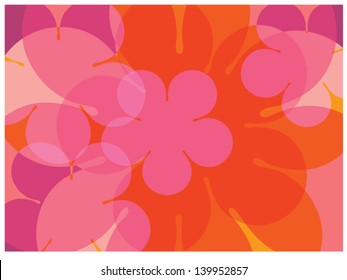 Retro Flower Background