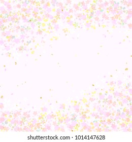 Retro flower pattern