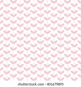 Retro flower seamless pattern background.