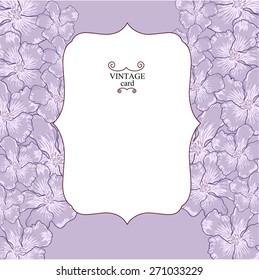 retro flower vertical banners concept. Vector illustration design. eps 10
