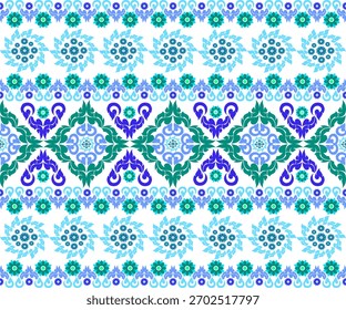 Retro flowers seamless patterns collection for nursery textile prints, apparel, wallpaper, bedding, stationery, wrapping paper, digital paper, backgrounds. Spring theme. 