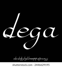 retro font alphabet typeface vector