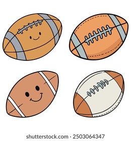 retro football vector illustrator .