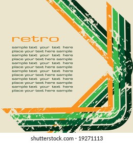 retro frame